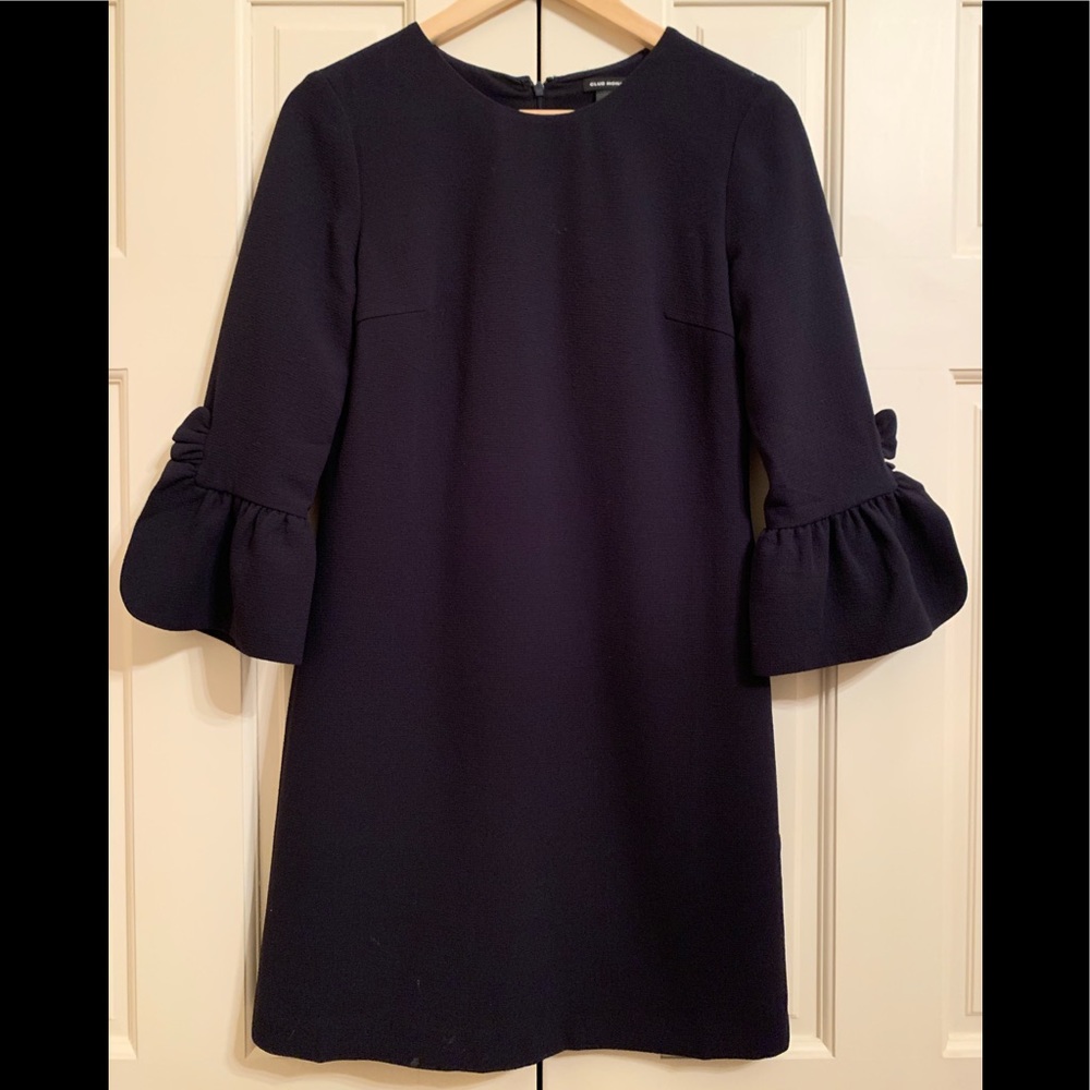 Club Monaco Navy Blue Sheath Dress